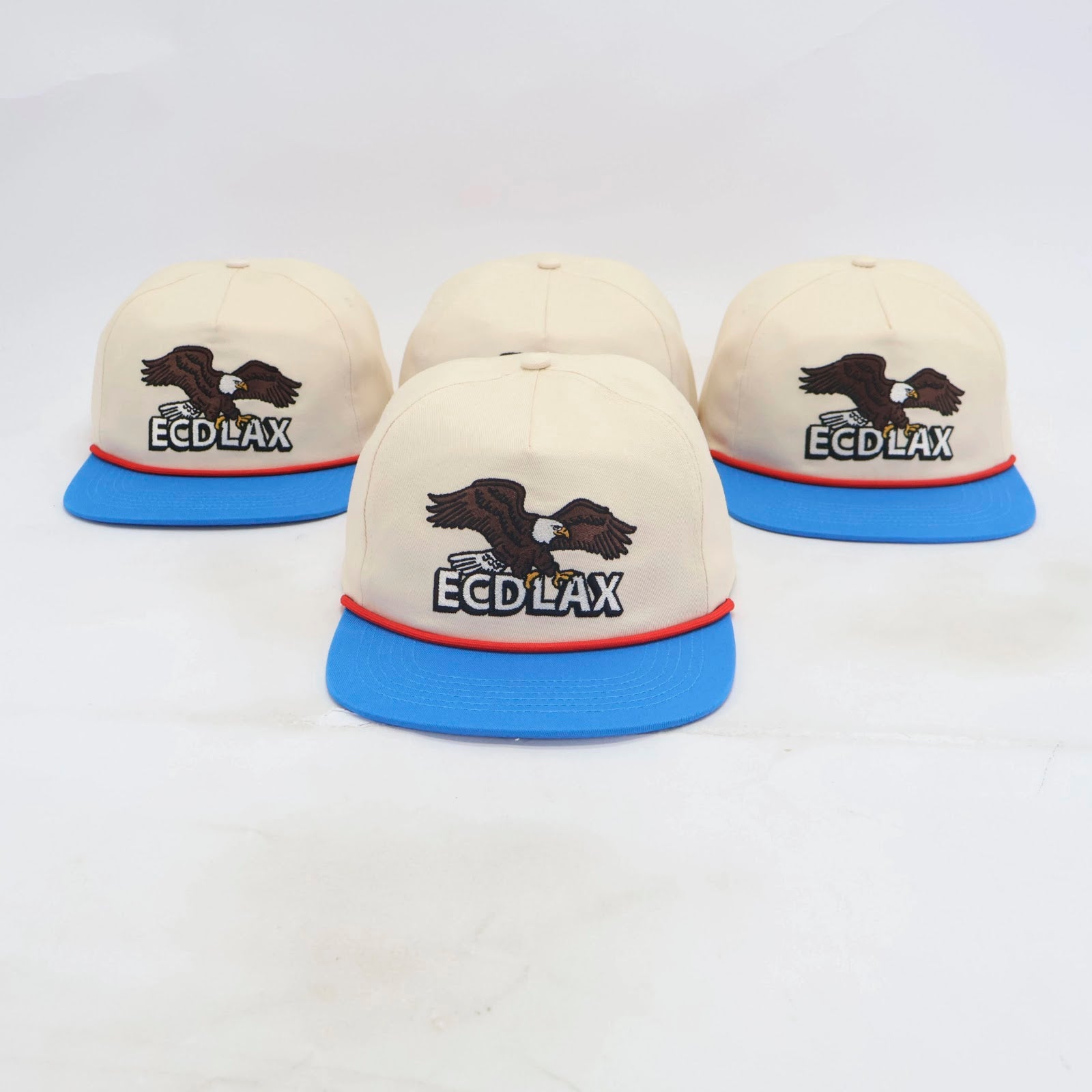 ECDLAX custom hats by Jammer